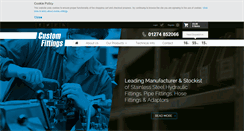 Desktop Screenshot of customfittings.com